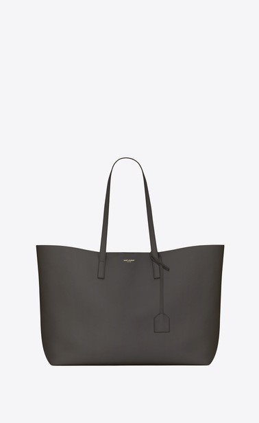Saint Laurent E/W shopping bag in soft leather